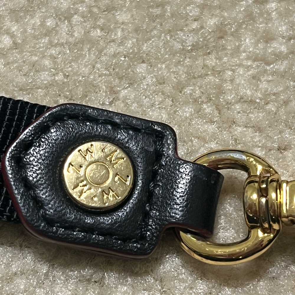 MZ Wallace Black Crossbody Bag with Gold Accents - Picture 5 of 8